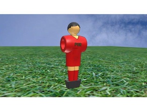 table soccer figure portugal toys games 3d print model - Mito3D