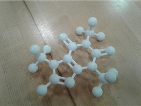 caffeine ball stick model biology chemistry molecule
