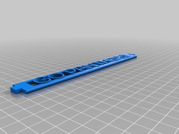 ir panteras pulseiras personalizado 3D print model - Mito3D