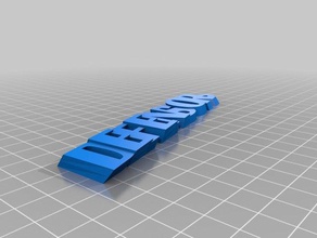 jahnan Schlüsselanhänger - Organisation angepasst 3d print model - Mito3D