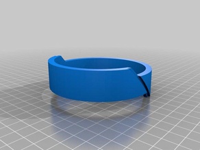 genial la pulsera arte 3d print model - Mito3D
