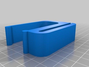 la cubierta del soporte cable organización personalizado 3d print model - Mito3D