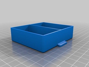 meine individuelle Schubladenbox hex Muster-Seiten Container 3d print model - Mito3D