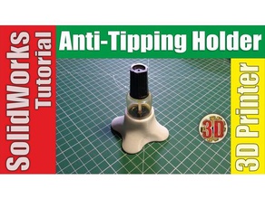 anti-tipping holder tool holders boxes bottle 3d print model - Mito3D