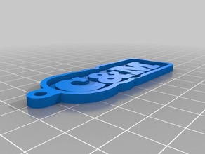 c&m keychains customized 3d print model - Mito3D