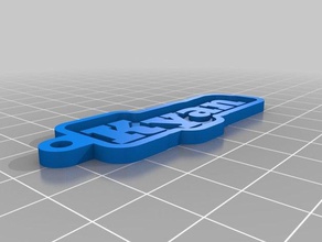 kyan keychains customized 3d print model - Mito3D