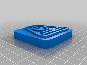 avatar last airbender elemental stamps 2d art earth elements fire water 3d print model - Mito3D