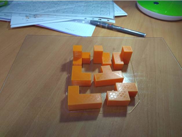 cubo soma puzzle 3D print model - Mito3D