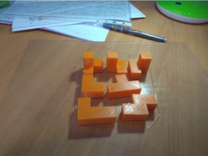 cubo de soma quebra-cabeças 3d print model - Mito3D