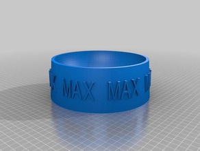 max fressnapf pets customized 3d print model - Mito3D