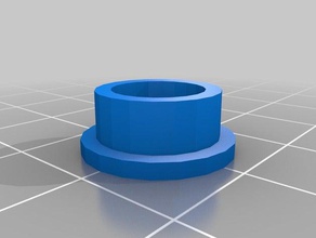 bi-fold Schrank pivot cap - Ersatz Teile bifold hardware 3d print model - Mito3D