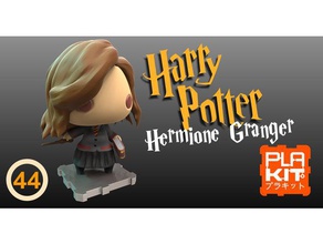 harrypotter hermione granger brinquedos jogos figuras de ação figurinhas harry potter hogwarts chaveiro leviosa miniaturas filmes plakit purakito autor virtuais wingardium 3d print model - Mito3D