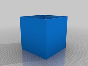 marcador lápiz cubo divisor contenedores 3d print model - Mito3D