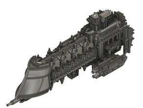 kaiserliche Schlachtschiffe - Spielzeug Spiele battlefleet gothic 3d print model - Mito3D