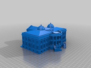 l'ivoire de la maison impériale governour les jouets jeux 8mm adeptus titanicus échelle épique 3d print model - Mito3D