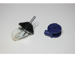 leifheit secador de ruedas repuesto 3d la impresión adaptador 3d print model - Mito3D
