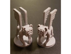 dnd chult flying monkey stone golem 3d printing mini miniature toa 3d print model - Mito3D