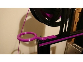ender 3 top filament guide 3d de l'imprimante accessoires creality 3d print model - Mito3D