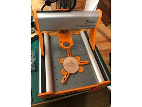 stepcraft table clamping diy cnc 3d print model - Mito3D