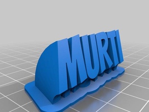 murti office customized 3d print model - Mito3D
