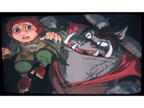cin yaratıklar animasyonlu mağara karakterler dnd zindan dungeons dragons Goblinler goblin şehri greenskin yeşil hobbit Yüzüklerin Efendisi sürprizler lotro ork çalışmaları rankinbass 3d print model - Mito3D