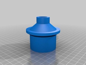 mi personalizados vacío adaptador de la manguera partes 3d print model - Mito3D