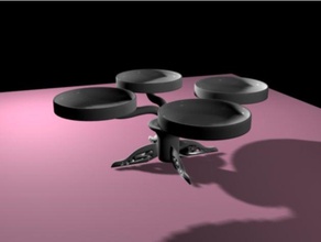 Teelicht-Halter Kunst Kerze 3d print model - Mito3D
