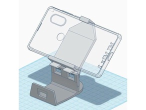 faltbare dji mavic air remote smartphone-Halter 3d drucken 3d print model - Mito3D