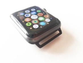 a apple assistir série 3 42mm banda conector de relógio pulseira eletrônica 3d print model - Mito3D