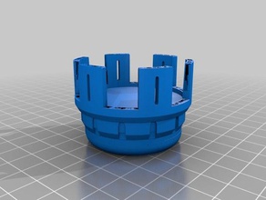 almena 3x3 exinios de la construcción los juguetes exin castillos 3d print model - Mito3D