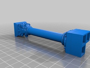 la columna corintia esquinera de construcción juguetes 3d print model - Mito3D