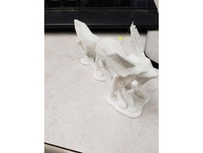 supportato fennec fox animali 3d print model - Mito3D