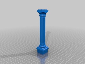 columna romana construção brinquedos 3d print model - Mito3D