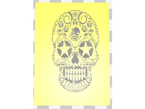 set six mexican related stencils vol 2 para mi amigo mexicano course anyone else 2d art cactus dancer mexico skull wanted 3d print model - Mito3D