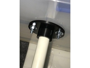 filament dry box spool holder 3d printer accessories boden pvc support rod tube 3d print model - Mito3D
