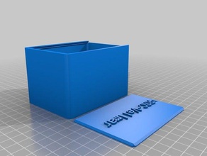 stempelbox recipientes personalizado 3d print model - Mito3D