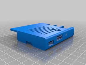 ender 3 picase karşınızda kamera deliği 3d yazıcı aksesuarlar octaprint raspberry pi case 3d print model - Mito3D