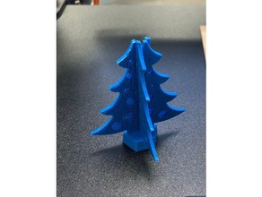 christmas tree ornament interactive art xmas 3d print model - Mito3D