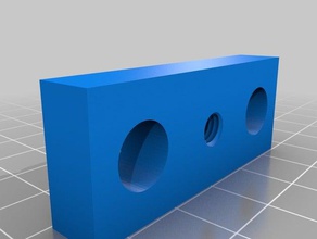 pel composant logiciel enfichable cas de montage la caméra support fusion 360 monture trépied 3d print model - Mito3D