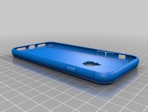 reinforced iphone 7 case mobile 3d print model - Mito3D