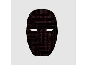 chuvas máscara adereços circuito parahumans ala 3d print model - Mito3D