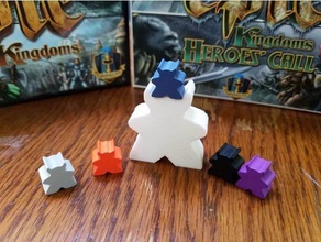 cornuto viking meeple tiny epic kingdoms eroi chiamata giochi 3d print model - Mito3D