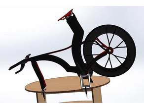 bike-Arbeitsplatz-Tabelle, die mount sport im freien tragbare tool workbench Arbeit stehen 3d print model - Mito3D