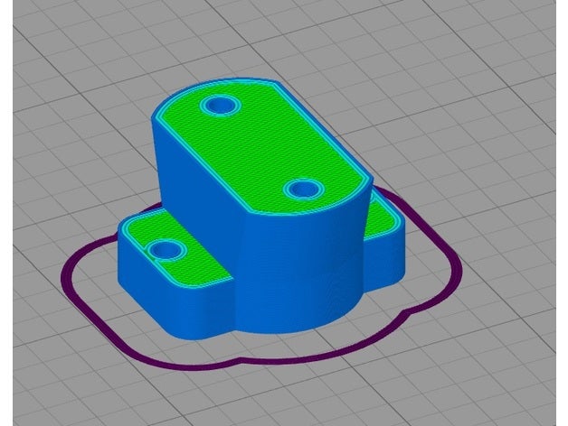 adattatore bobine pla geetech 10m de cola mod 3d la impresora partes geeetech a10 montaje 3D print model - Mito3D