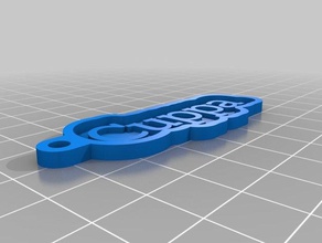 cuppa keychains customized 3d print model - Mito3D