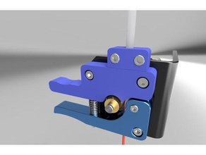 tevo filament extruder upgrade ptfe bowden tube clamp 3d printer extruders black widow tarantula tornado 3d print model - Mito3D