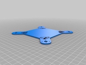 robot quadrupede telaio la robotica 2dof 3dof 4dof base gambe lynxmotion piastra tartaruga 3d print model - Mito3D