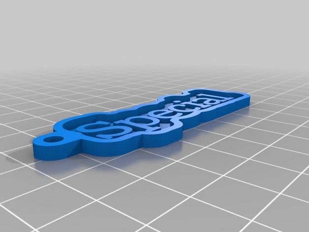special keychains customized 3D print model - Mito3D