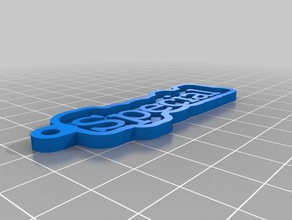 special keychains customized 3d print model - Mito3D