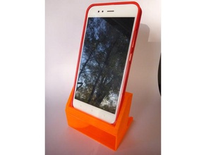 phone stand folded speaker horn mobile mi-a1 mia1 passive 3d print model - Mito3D